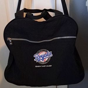 Kansas City Royals MLB Baseball Club Season Ticket Holder Black Gym Bag